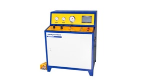 Systèmes de surpression d'azote, d'hydrogène, d'oxygène et d'air haute pression avec contrôle PLC manuel, conception de pompe à piston, source d'alimentation pneumatique - Product Image 6
