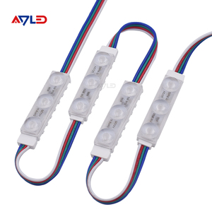 Haute Qualité Étanche Dc12v 0.72w 2835 175 Deg Smd Lentille 3 Lumière RGB Led Modules D'injection Rgbw Led Module pour Enseigne Publicitaire - Product Image 1