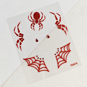 Personnalisé <span class=keywords><strong>Halloween</strong></span> Visage <span class=keywords><strong>Strass</strong></span> Échalote Poudre Bijou Tatouage Autocollants Luxe Étanche <span class=keywords><strong>Maquillage</strong></span> Des Yeux Bâton Faux Tatouage Temporaire - Product Image 3