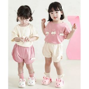 Wholesale Baby Girl <strong>Clothes</strong> 2022 T-shirt and Shorts 2 Piece Lovely Kids Summer Girls Clothing Sets - Product Image 2