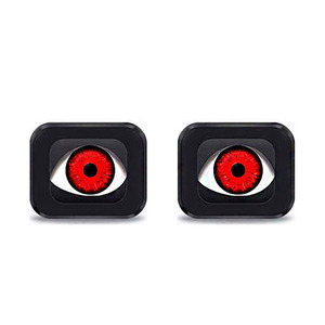 รีโมทคอนโทรล ADT RGB ไฟ LED Devil Eyes สำหรับรถจักรยานยนต์ กันน้ำ ไฟ LED Devil Eye หลายโหมด ไฟกระพริบติดกระจกมองหลัง - Product Image 2