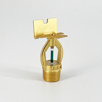 Sprinkler flexible en laiton DN15, épaisseur de paroi latérale de 5 mm, sprinkler à montage au plafond à 68°