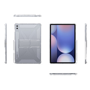 เคสใสสำหรับ Samsung Galaxy Tab S10 <span class=keywords><strong>FE</strong></span> + ที่ใส่ปากกา <span class=keywords><strong>S7</strong></span> S8 S9ขาตั้งน้ำหนักเบาฝาครอบป้องกันการกระแทก TPU นิ่ม - Product Image 4