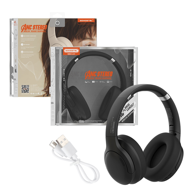 SOMOSTEL SMS-CJ31 Microphone Gaming Headset Earphone Wireless Gaming Headphone Auriculares Sobre La Oreja Audifonos Inalambricos