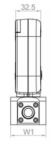 Débitmètre de masse de gaz en plastique AIT RMF3700 0-1025L/min RS485 Modbus G1/2" OEM personnalisable Précision +/-0,2% 15 Bar EXID - Product Image 5