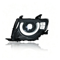 Pour Mitsubishi Pajero V97 07-21, ensemble de phares V87V93, lentille LED modifiée, feux de jour, 50W 5000K 4000 Lm