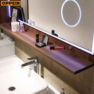 Diseño italiano nano encimera <span class=keywords><strong>de</strong></span> piedra material <span class=keywords><strong>de</strong></span> <span class=keywords><strong>baño</strong></span> armario con espejo - Product Image 4