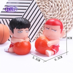 อีนาเมลเวอร์ชั่น Q การ์ตูนสแลมดังกะรุคาวะฮานามิจิเค้กวันเกิดของเด็กผู้ชายตกแต่งบาสเก็ตบอลเล่นบาสเก็ตบอลของเล่นสำหรับแฟนกีฬาและของขวัญ - Product Image 4