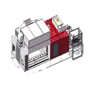 Glass Bottle Enamel Spraying Equipment Powder Coating Line