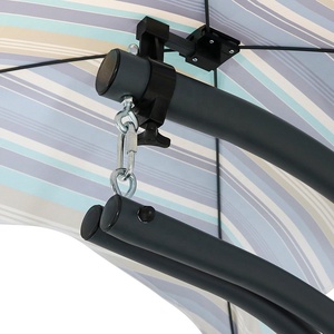 <span class=keywords><strong>Hamaca</strong></span> <span class=keywords><strong>colgante</strong></span> al aire libre Silla de oscilación rayas con dosel - Product Image 5