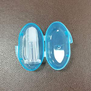 Kutu paketlenmiş ucuz evcil köpek ve kedi diş fırçası parmaklar Pet diş fırçaları - Product Image 3