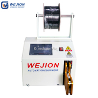 WJ4001 Semi-Automatische Kabel Koppelverkoop Machine Voor Verkoop Coil Winding Machine Elektrische Motor Winding Machine