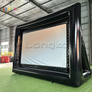 Pantalla Inflable para Proyector de Uso Comercial en Exteriores, Pantalla Inflable para Cine y Juegos, Ideal para Alquiler en Fiestas y Eventos - Product Image 4