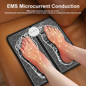 Klappbares tragbares intelligentes Fahrfuß-Akupunkt-Stimulation-Massagegerät EMS Automassage Fußmatte für verschiedene Fahrzeugmodelle - Product Image 3