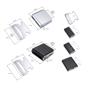 Dispositif de transport et de sauvetage pour extraction urbaine, sangle de 38 mm, boucle de ceinture de sécurité en acier au carbone S50C et plastique ABS, 2-5 points, 2300+ kg - Product Image 3