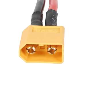XT60 Male Connector Plug with 10CM 14AWG Silicone Tin Plated Wire Tail Tinned Terminal <b>Battery</b> Connection Adapter <b>Cable</b> - Product Image 3