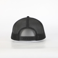 Venta al por mayor desgastada gorra de conductor de camión bordado personalizado parche Logo 6 paneles Vintage Hip Hop estilo gorra para los hombres para la playa