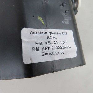 Bocchetta dell'Aria Condizionata Sinistra 210252630 Renault Clio Mk3 2005-2012 Usata (50047) - Product Image 3