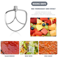 Robot pâtissier DSP 1300W avec bol en acier inoxydable de 7 L, robot culinaire électrique pour la maison