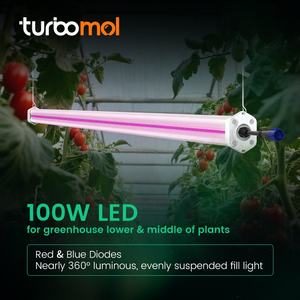 Tiras de Luz LED para Cultivo Comercial de 100w, Super 3.2μmol/J, 730nm Rojo Lejano, para Invernadero y Cultivos Múltiples - Product Image 3