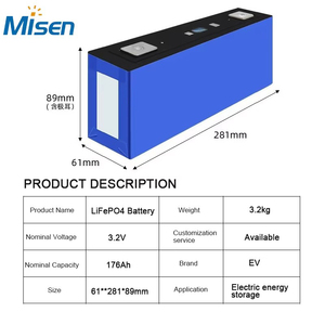 206Ah 202Ah 200Aah 176Ah EV 3.2V แบบชาร์จไฟได้แบตเตอรี่แบบใบมีดปริซึมชาร์จไฟได้สำหรับรถกอล์ฟ EV - Product Image 2