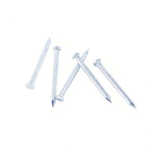 Clous en acier poli de fabrication chinoise, clous à bois à tige lisse, clous en fil de fer métallique, clous longs en fer brut - Product Image 1