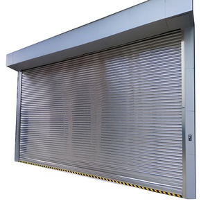 Puerta Enrollable Antirrobo de Acero Inoxidable Moderna y Resistente a la Corrosión <span class=keywords><strong>para</strong></span> Seguridad Industrial en Exteriores y Supermercados - Product Image 2