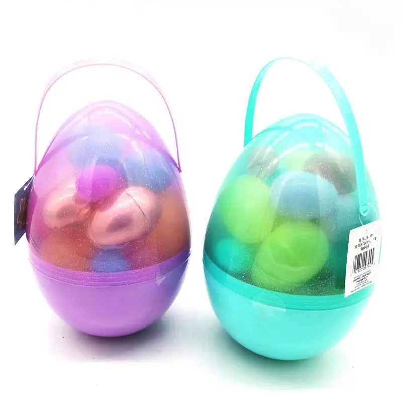 Manufacturers supply 10 inch Easter Eggs with Easter Plain Open eggs