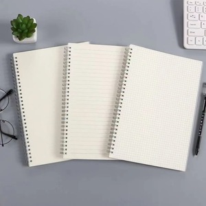 PP Frosted Trong Suốt Bìa Cuộn Dây Cuốn Sách Đơn Giản Ngang Dòng Lưới Cuốn Sách Trống Notepad Bút Máy Tính Xách Tay Bán Buôn - Product Image 1