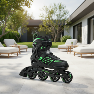 Nouveaux <span class=keywords><strong>patins</strong></span> à roulettes de haute qualité, taille réglable, pour l'extérieur, roues en PU LED ABEC-7 - Product Image 4