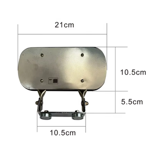 Espejo Convexo para Montacargas de Acero Inoxidable, Mejora la Visibilidad, con Soporte en U - Product Image 2