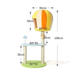 Torre rascadora para gatos, muebles para el hogar, juguetes para gatos, árbol, mascotas, hamaca, poste de Sisal, marco de escalada, juguete para gatos, tablero para rascar, marco de escalada - Product Image 4
