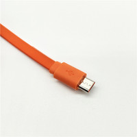 Kabel data pengisi daya mikro 5 p ke usb 2.0, kabel data ponsel USB datar untuk ponsel Android
