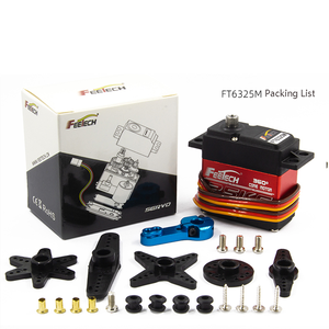 EETECH FT6325M FT6335M เซอร์โวดิจิตอล 7.4V 25KG 35KG 360 องศา เซอร์โวเกียร์แม่เหล็กเหล็ก สำหรับรถบังคับวิทยุ เครื่องบิน โดรน - Product Image 5