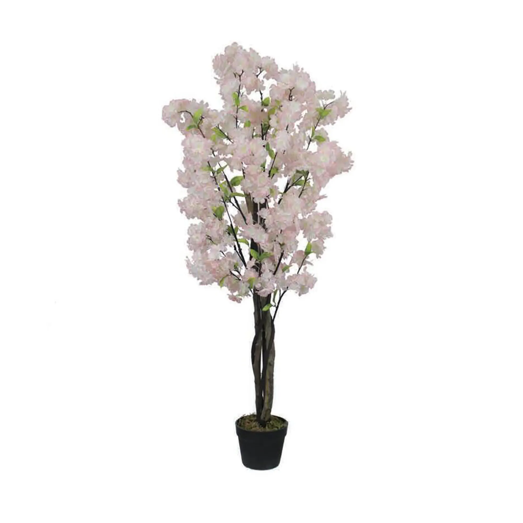 Linwoo Wholesale Artificial Peach Blossom Flower Tree High Quality Indoor Artificial Cherry Blossom Tree For Home Decoration