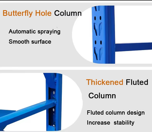 उच्च गुणवत्ता वाले भारी शुल्क धातु पैलेट भंडारण रैकिंग औद्योगिक पैलेट रैक समायोज्य ऊंचाई के साथ - Product Image 6