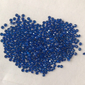 <span class=keywords><strong>Saphir</strong></span> bleu <span class=keywords><strong>synthétique</strong></span> en gros avec 4 mm # Pierre précieuse spinelle ronde européenne 113 3A, non montée - Product Image 2