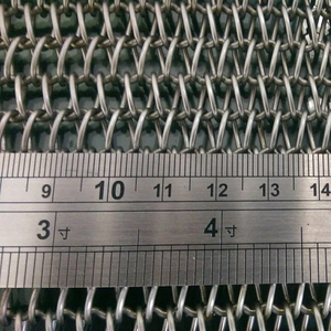 Cinturón de tejido equilibrado de acero inoxidable al carbono, cinta transportadora de alambre de rejilla en espiral, máquina para hornear o secar alimentos - Product Image 2