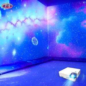 Flexible Configuration Solution Immersive 3D Wall &amp; Floor Projection Multi-Player <strong>Trampoline</strong> <strong>for</strong> Soft Playground - Product Image 3