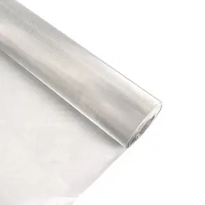 Treillis métallique Al pur Offre Spéciale 50 75 100 150 micron aluminium 6061 1060 6063 tissu tissé maille d'aluminium