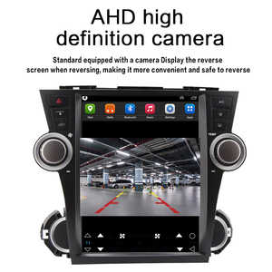 Lecteur DVD de voiture à écran vertical 12,1 pouces TS10S pour Toyota <span class=keywords><strong>Highlander</strong></span> (09-13), lecteur multimédia vidéo sans fil, navigation WiFi DSP - Product Image 3