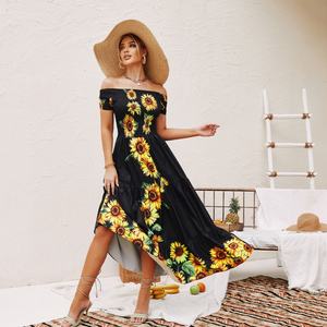 Buttoned Light Wash <b>Denim</b> Midi <b>Skirt</b> with Simple Formal and Cute Style Straight Silhouette - Product Image 4