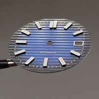 Accessoires de montre de luxe 30.8mm Cadran en cuivre NH35 pour mouvement Seiko NH35a