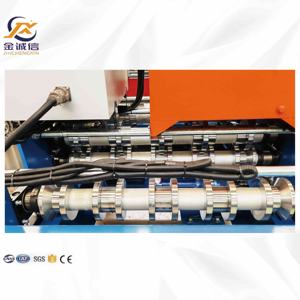 ماكينة ثني وتشكيل ألواح التسقيف المعدنية PPGI شبه المنحرفة الأوتوماتيكية الهيدروليكية لقطع الحواف والخزانات والأحواض - Product Image 5