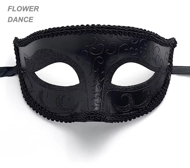 Pack De 6 Máscaras Venecianas De Media Cara – 3 Oro Y 3 Plata Para Fiestas De Disfraces