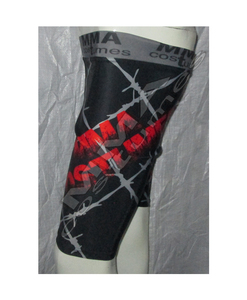 Shorts de compression MMA personnalisés en gros avec logo sublimé, en Spandex/Polyester, unisexe, service OEM, pour entraînement en salle de sport, en gros, pas cher, sans Gi - Product Image 2