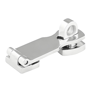 Loquet de trappe de <span class=keywords><strong>bateau</strong></span> en acier inoxydable 316, de qualité marine, avec œillet de <span class=keywords><strong>cadenas</strong></span> rotatif anti-tintement <span class=keywords><strong>pour</strong></span> yacht - Product Image 1