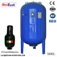 Réservoir de surpression Remplacement Remembrance Petit réservoir en acier au carbone pour pompe à eau