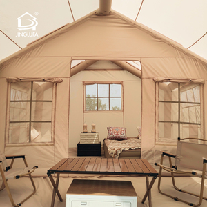 Tente familiale Basecamp avec espace salon extensible Abri 13.86 ㎡ pour les rassemblements de 4 à 6 personnes - Product Image 1