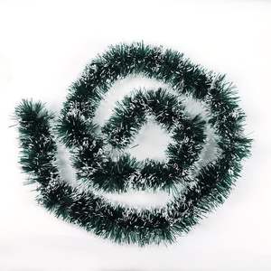 Decoración de Nochebuena, Accesorios para Árboles de Pino, Adornos Navideños Artificiales de Año Nuevo, Guirnalda de Oropel - Product Image 1